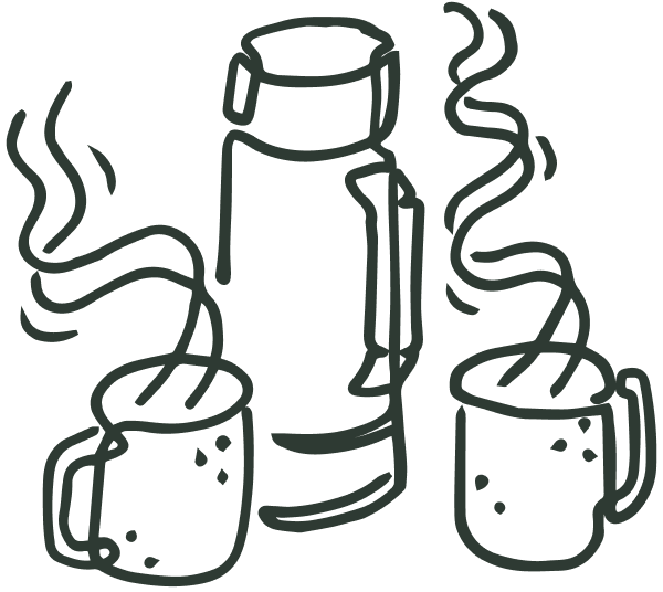 Coffee cup illustration representing consultation meeting